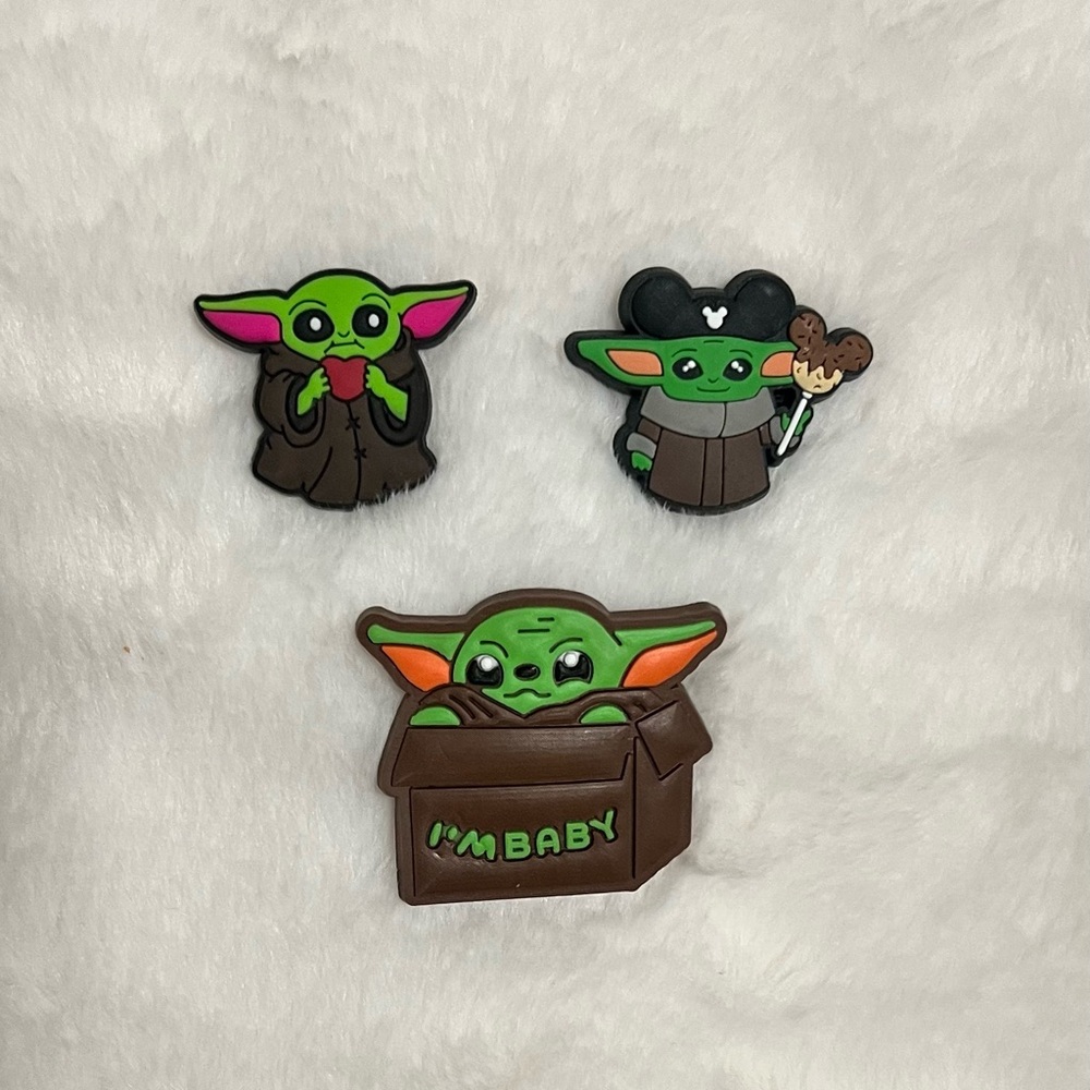 NWOT Grogu (Baby Yoda) Jibbitz Shoe Charms